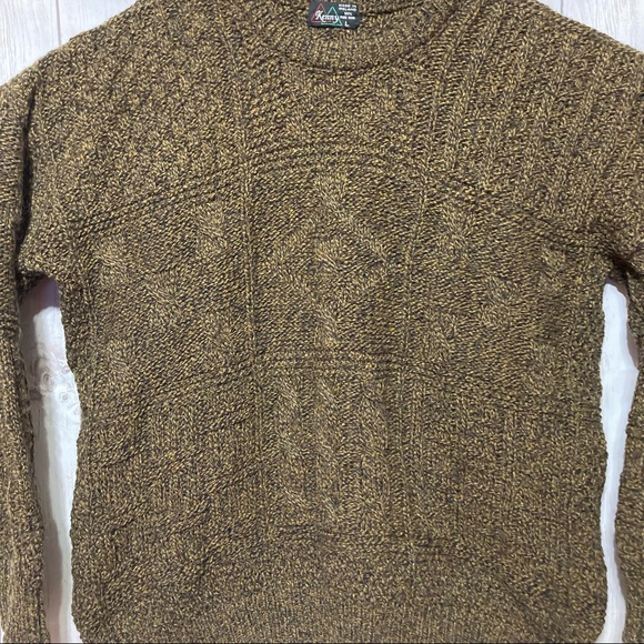Kenny Pure Wool Pullover Sweater Mens L Ireland - Picture 3 of 6
